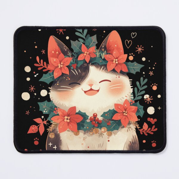 Item preview, Festive Kitty Cat designed and sold by MendaciousMina.