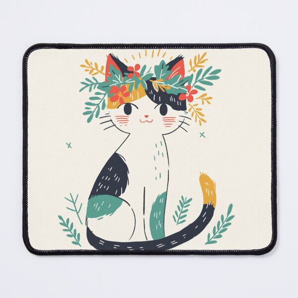 Item preview, Festive Kitty Cat designed and sold by MendaciousMina.