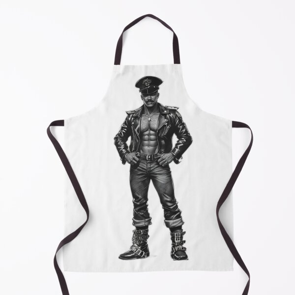 Item preview, Gay Leather Black Biker Series Respect Leder Pride Graphic Design designed and sold by ItsAKinkThing.