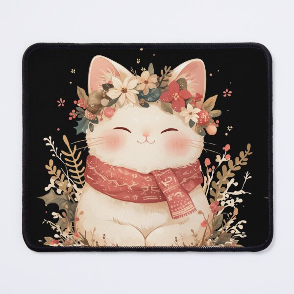 Item preview, Festive Kitty Cat designed and sold by MendaciousMina.