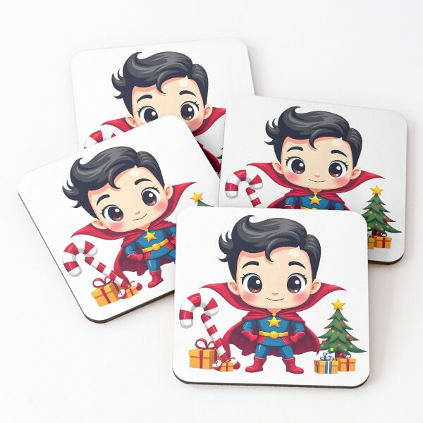 Item preview, Festive Chibi Superhero - Christmas Cheer Edition designed and sold by IMMIX Store.