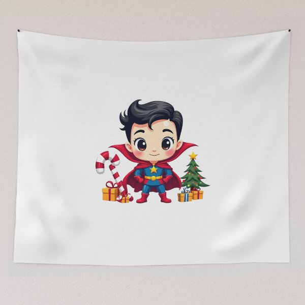 Item preview, Festive Chibi Superhero - Christmas Cheer Edition designed and sold by IMMIX Store.