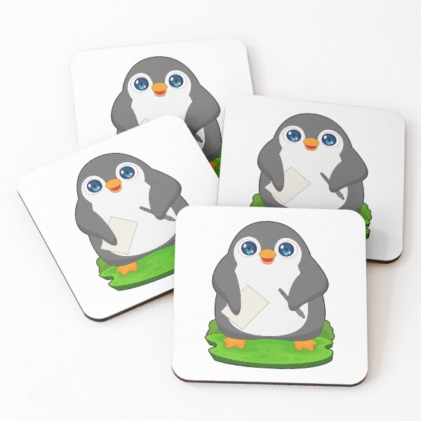 Item preview, Penguin Pupil Colored pencil School designed and sold by Snabdesign84.