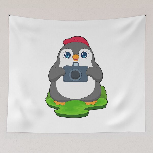 Item preview, Penguin Photographer Camera designed and sold by Snabdesign84.