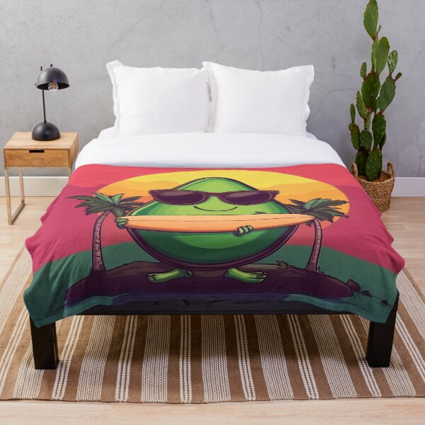 Item preview, Tropical Avocado Surfer designed and sold by Carlos Monteiro.