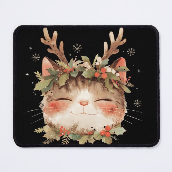 Item preview, Festive Kitty Cat designed and sold by MendaciousMina.
