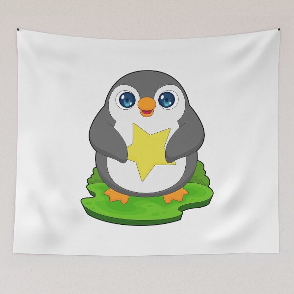 Item preview, Penguin Star designed and sold by Snabdesign84.