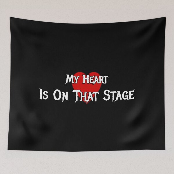Item preview, My Heart Is On That Stage designed and sold by AlchemyColor.
