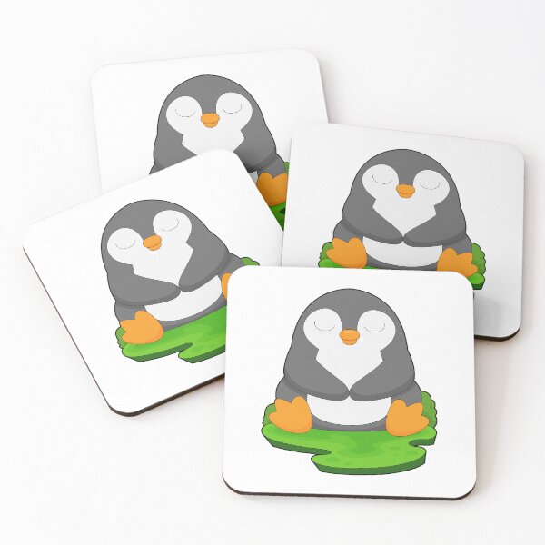 Item preview, Penguin Yoga Fitness Meditation designed and sold by Snabdesign84.