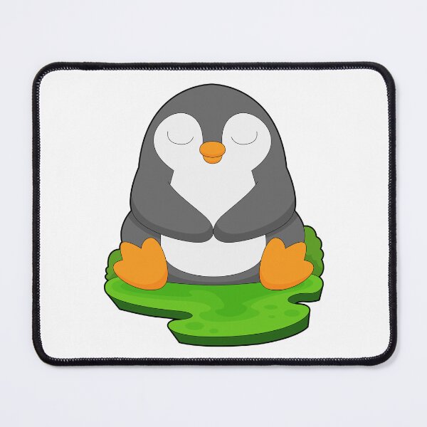 Item preview, Penguin Yoga Fitness Meditation designed and sold by Snabdesign84.