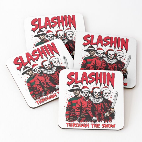 Item preview, Slashin Through The Snow Horror Christmas designed and sold by AlphaTeez.