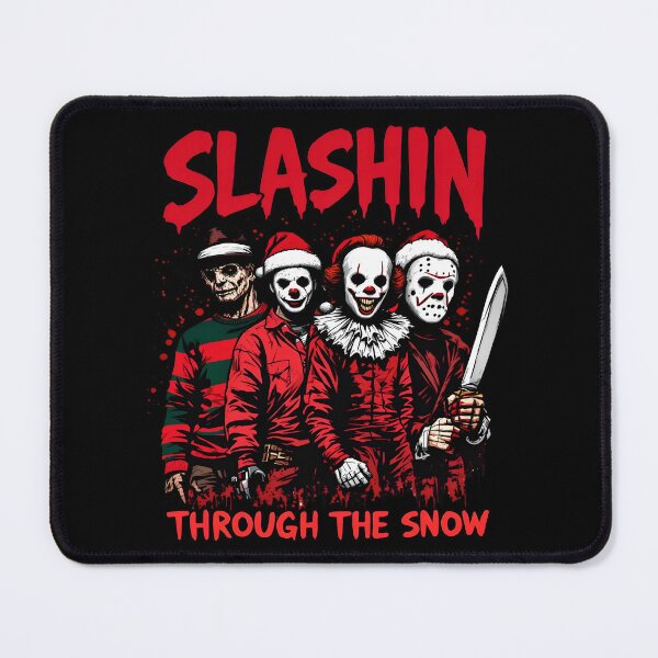 Item preview, Slashin Through The Snow Horror Christmas designed and sold by AlphaTeez.