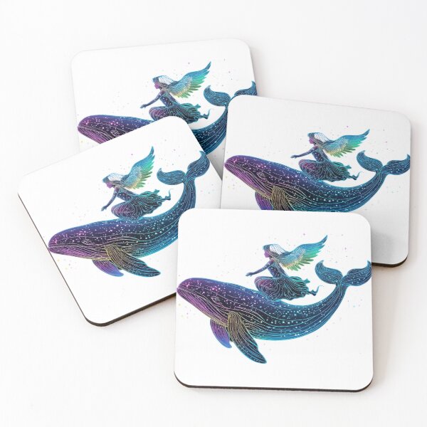Item preview, Cosmic Whale Rider - Ethereal Fantasy Design designed and sold by SakkharinT-Cad.