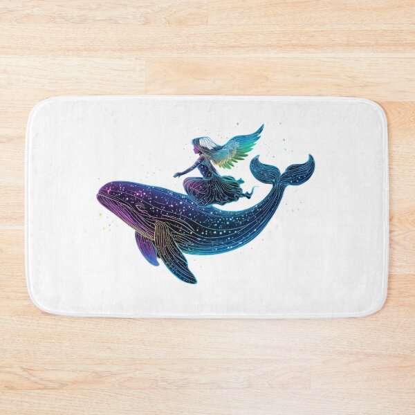 Item preview, Cosmic Whale Rider - Ethereal Fantasy Design designed and sold by SakkharinT-Cad.