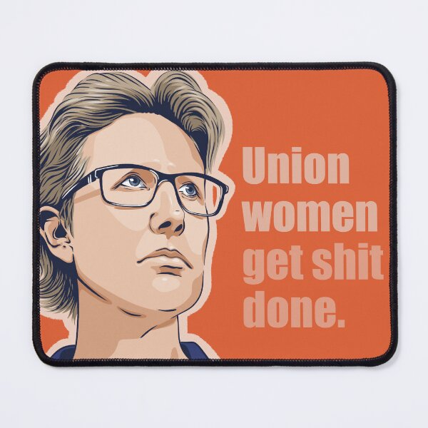 Item preview, Sally McManus - Union Women Get Sh*t Done designed and sold by artbymandymeow.