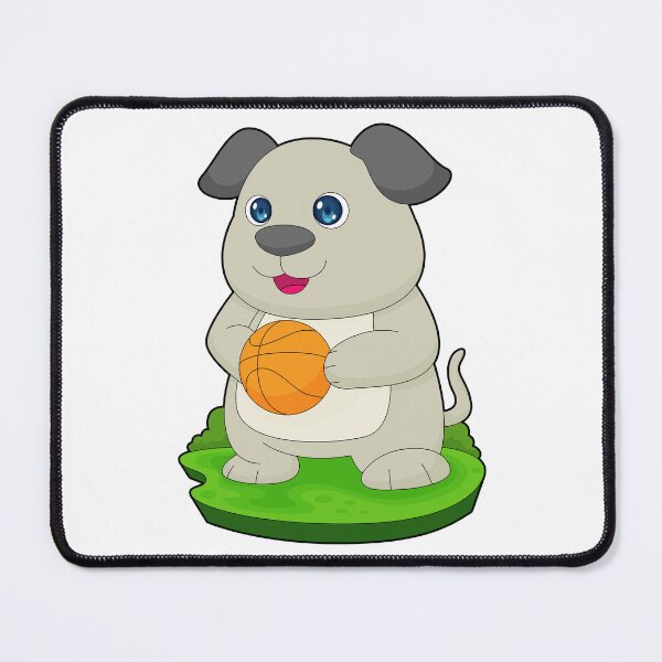 Item preview, Dog Basketball player Basketball designed and sold by Snabdesign84.