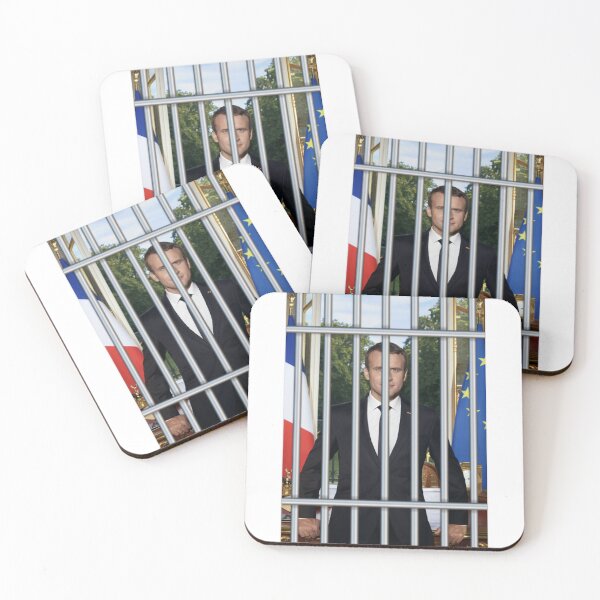 Item preview, Macron behind bars designed and sold by Zavyncop.