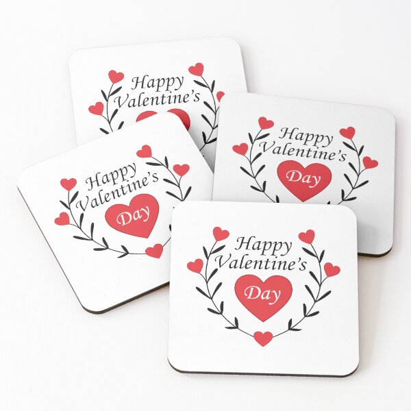 Item preview, Happy Valentine's Day Design designed and sold by Black-WhiteFUN.