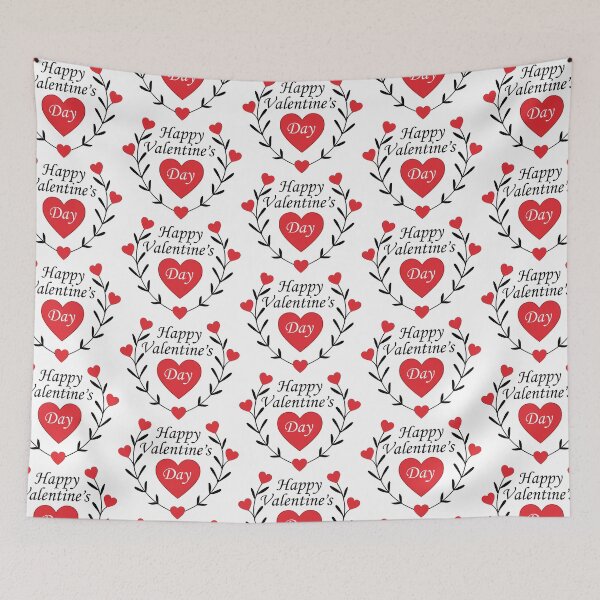 Item preview, Happy Valentine's Day Design designed and sold by Black-WhiteFUN.
