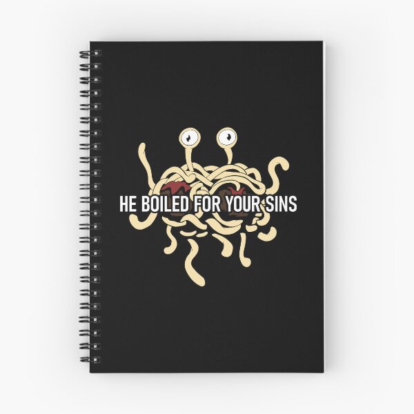 Item preview, Flying Spaghetti Monster - He boiled for your sins designed and sold by 3nine.