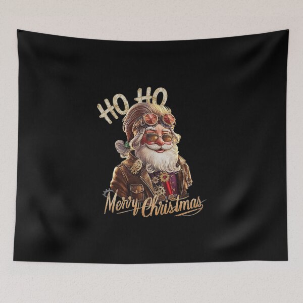 Item preview, Steampunk Santa Merry Christmas - Unique Holiday Style designed and sold by love3617.