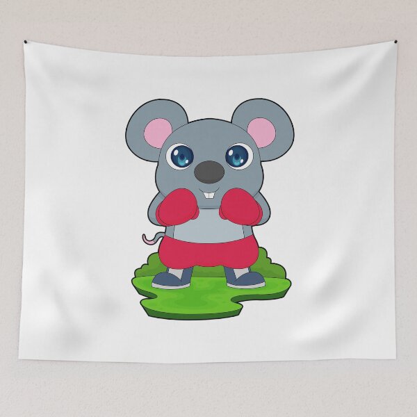 Item preview, Mouse Boxer Boxing gloves Boxing designed and sold by Snabdesign84.