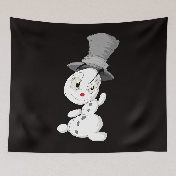 Item preview, Angry Snowman Cartoon  designed and sold by TheEndDesign.