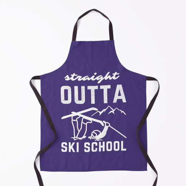 Item preview, Straight Outta Ski School Funny Winter Sports For Ski Lovers designed and sold by Anniko Art Studio.