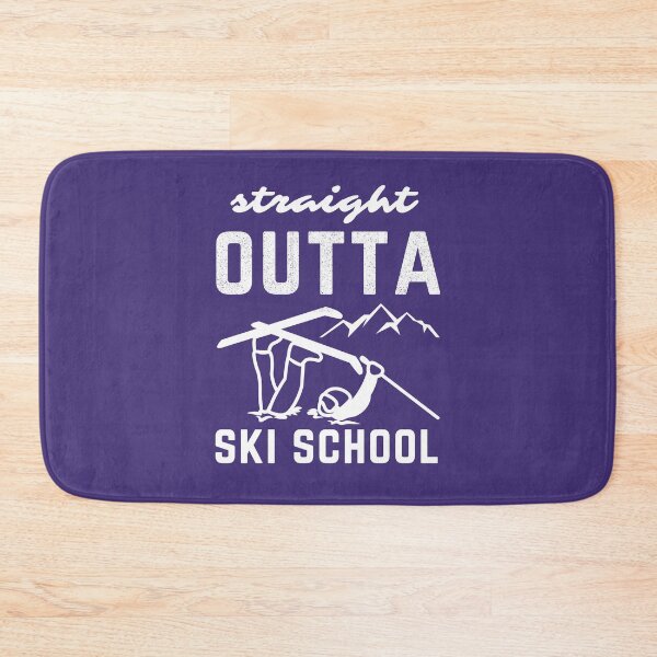 Item preview, Straight Outta Ski School Funny Winter Sports For Ski Lovers designed and sold by Anniko Art Studio.