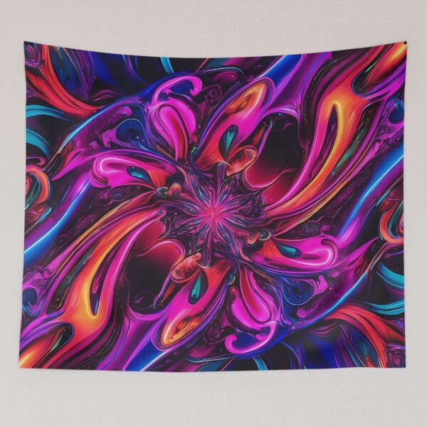 Item preview, Vivid Kaleidoscopic Abstract Art designed and sold by Vitalka-uk.