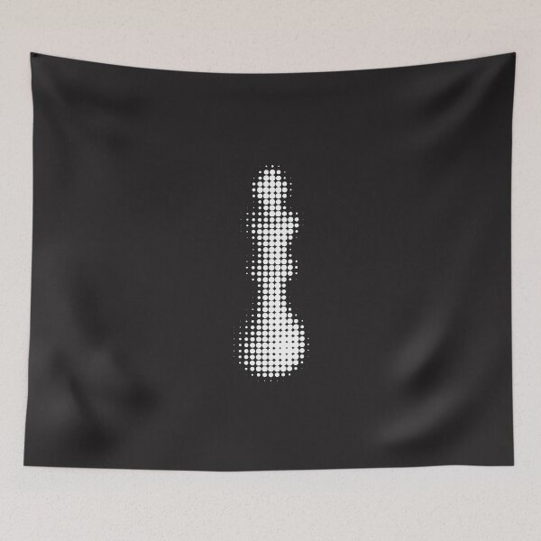 Item preview, Chess White King Halftone Effect designed and sold by trepiu.