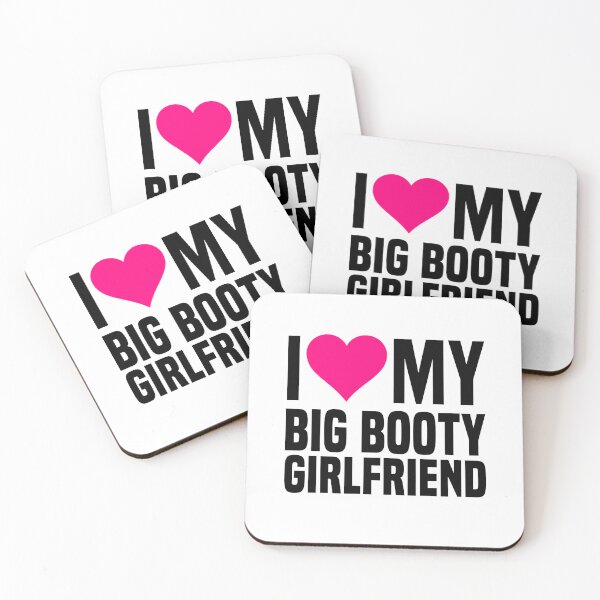 Item preview, I Love Big Booty Girlfriend Funny Valentines Day Girlfriend designed and sold by HalloweenGift.