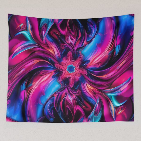 Item preview, Cosmic Abstract Floral Burst designed and sold by Vitalka-uk.