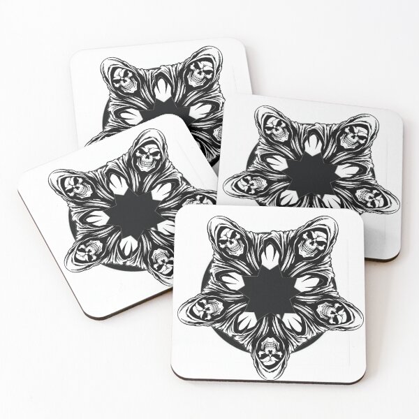 Item preview, lasantamuerte pentagram (nina blanca pentagram) designed and sold by Betojimenez13.