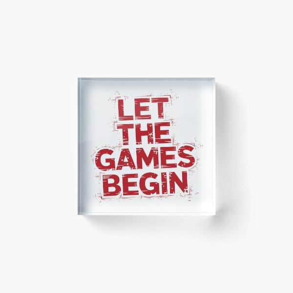 Item preview, Let The Games Begin designed and sold by Angry Swan Designs.