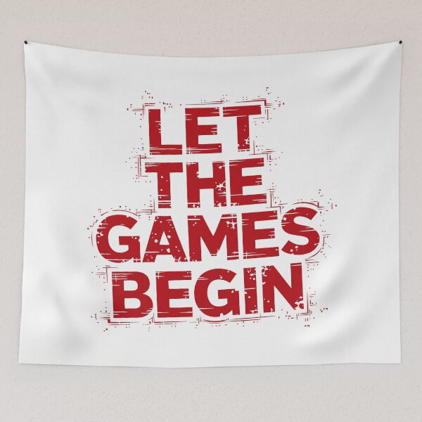 Item preview, Let The Games Begin designed and sold by Angry Swan Designs.