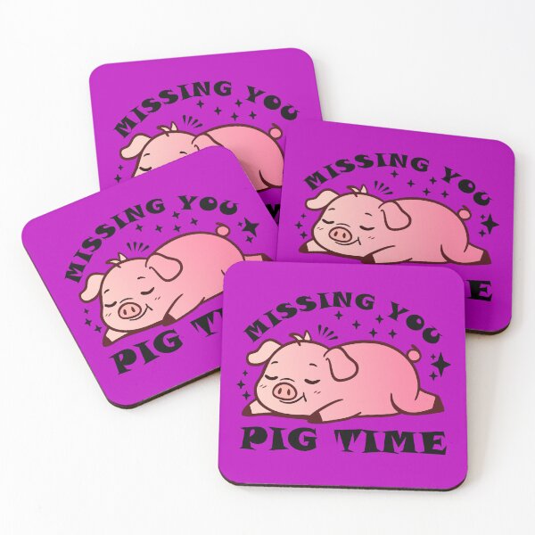 Item preview, Missing You Pig Time designed and sold by HarmonyCreation.