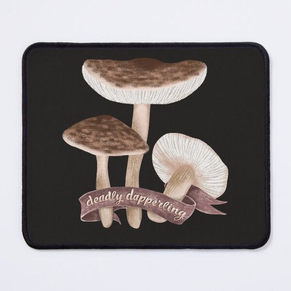 Item preview, Deadly dapperling mushrooms designed and sold by pinkyfish1010.