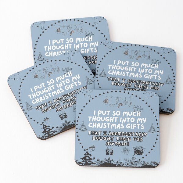 Item preview, Funny Christmas Quote So Much Thought designed and sold by HappyHavenStu.
