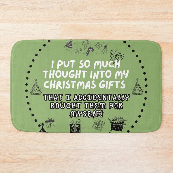 Item preview, Funny Christmas Quote So Much Thought designed and sold by HappyHavenStu.
