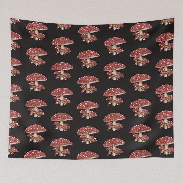 Item preview, Toadstool botanical art designed and sold by pinkyfish1010.