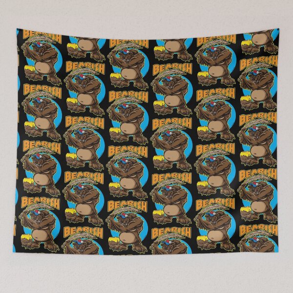 Item preview, Bearish Bear with Bat designed and sold by eShirtLabs.