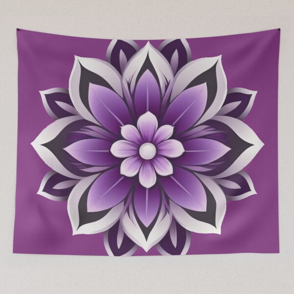 Item preview, Magic Purple Flower designed and sold by MadnessEnvelope.