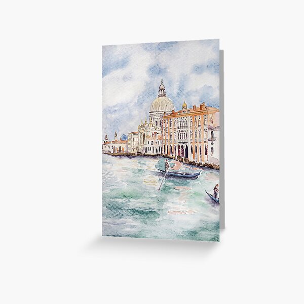 Item preview,  Hand painted Italy Venice canal watercolour arts designed and sold by ColorandColor.