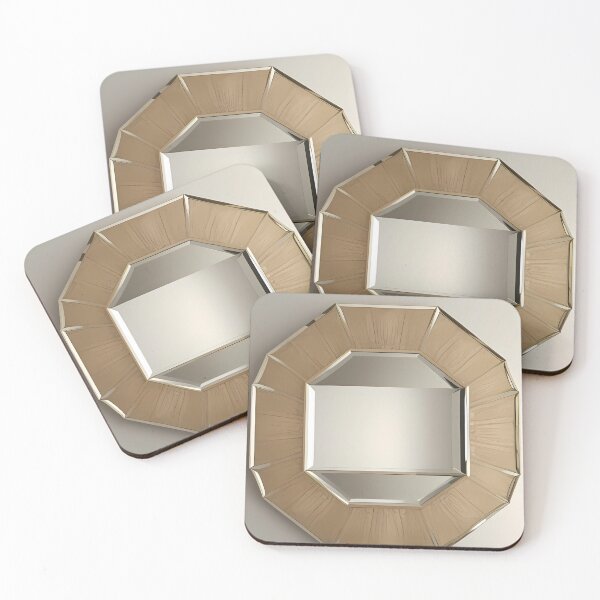 Item preview, Golden Facet Mirror designed and sold by yaser1234.