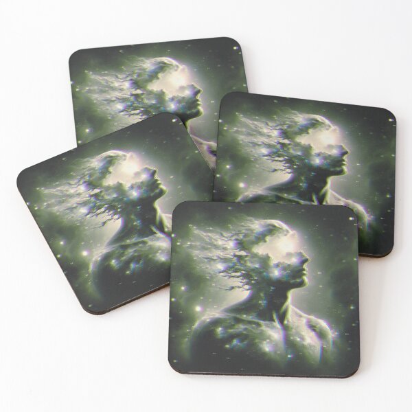 Item preview, surreal man universe hair inner power art surrealism  designed and sold by MaciejPetelski.