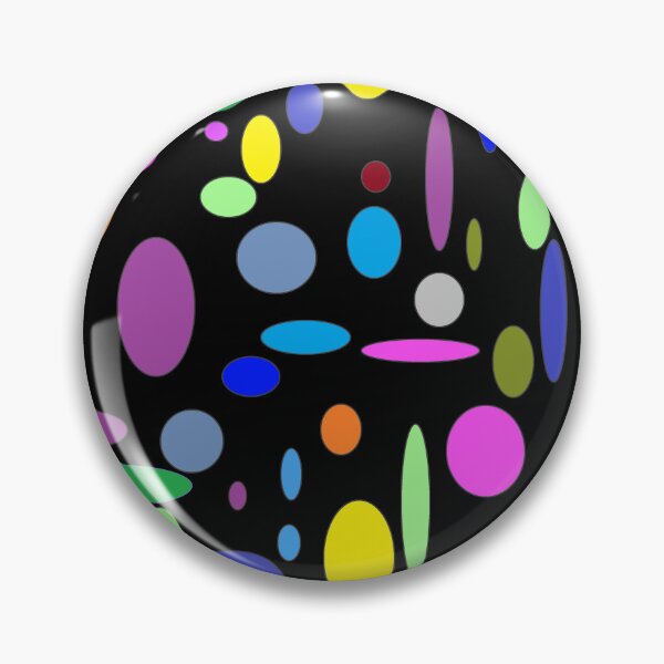 Item preview, Colorful Circle with Black Background designed and sold by Zeeshankhan1345.