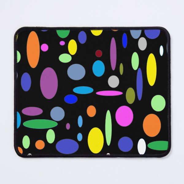 Item preview, Colorful Circle with Black Background designed and sold by Zeeshankhan1345.