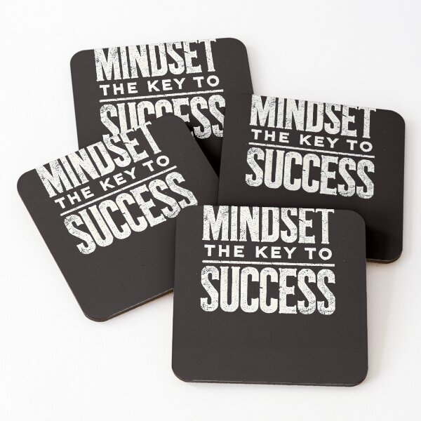Item preview, Motivational Quote, Mindset is the Key to Success  designed and sold by Logiamerch.