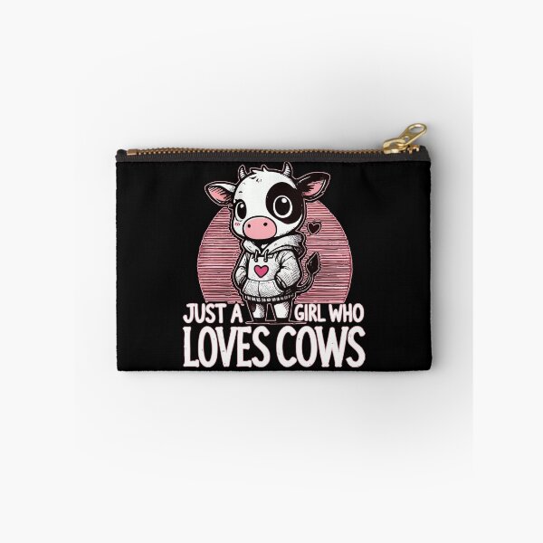 Item preview, Just A Girl Who Loves Cows designed and sold by TomFrontierArt.